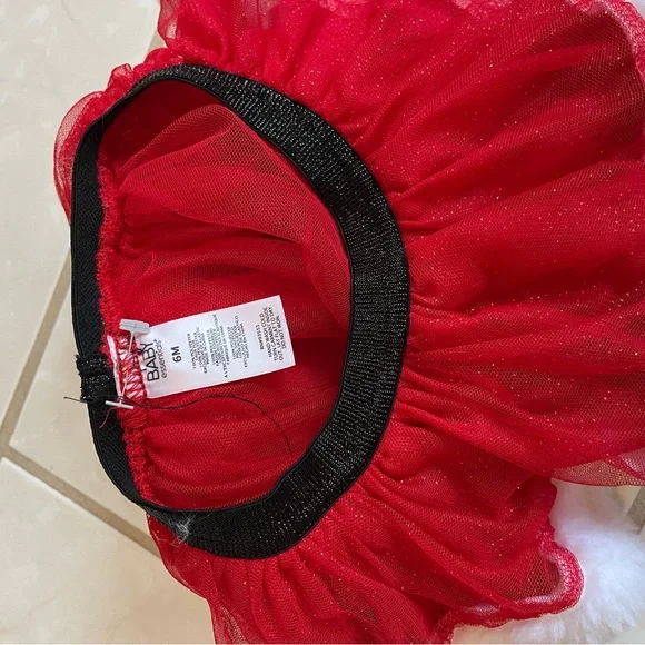 Disney Baby Santa Dress NWT and Christmas Tutu - Picture 5 of 5